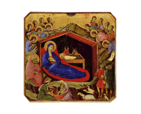 Weihnachten, Duccio di Buoninsegna, Wikipedia-Commons