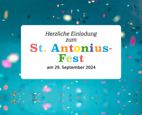 Einladung zum St. Antonius-Fest