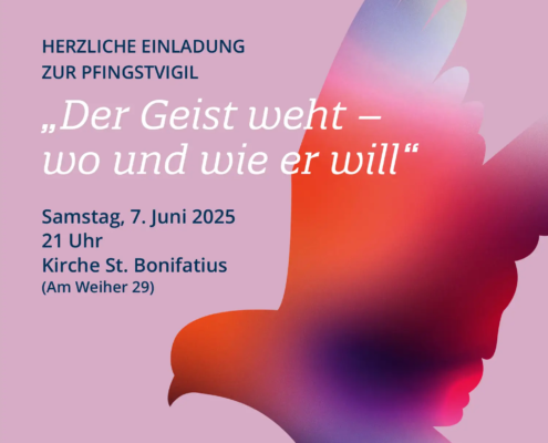 Pfingstvigil 2025 in der katholischen Pfarrei Helig Geist in Hamburg