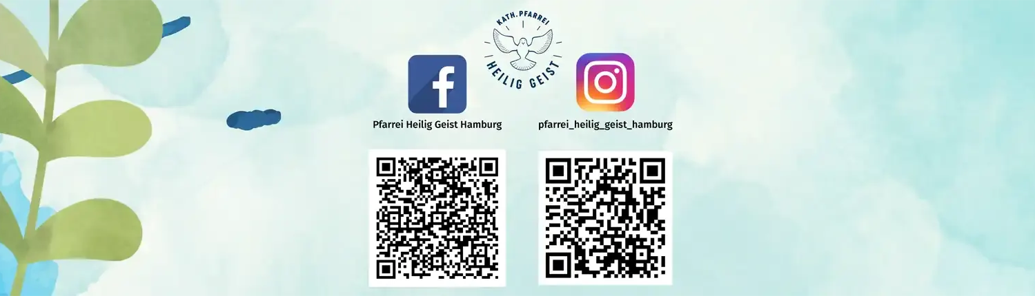 Social Media Pfarrei Heilig Geist Hamburg Facebook und Instagram
