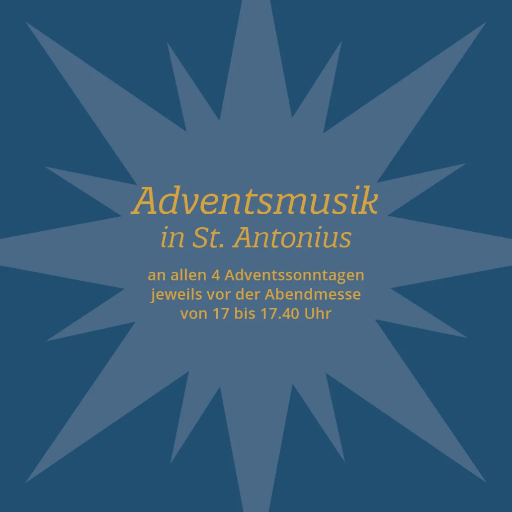 Adventsmusiken in St. Antonius 2025
