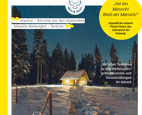 Spirit Winter 2025 –– Magazin der katholischen Pfarrei Heilig Geist, Hamburg