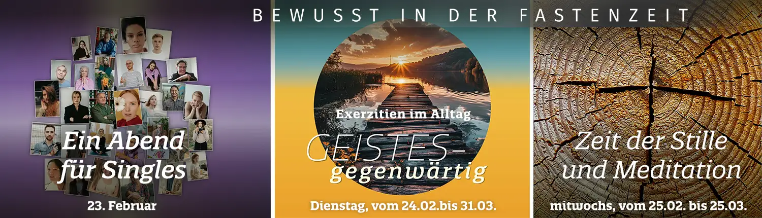 Bewusst in der Fastenzeit – Angebote der Pfarrei HeiligbGeist