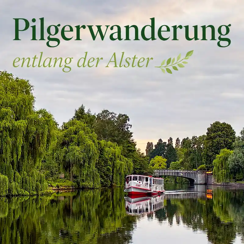 Ökumenisches Pilgerwandern an der Alster im Sommer 2026
